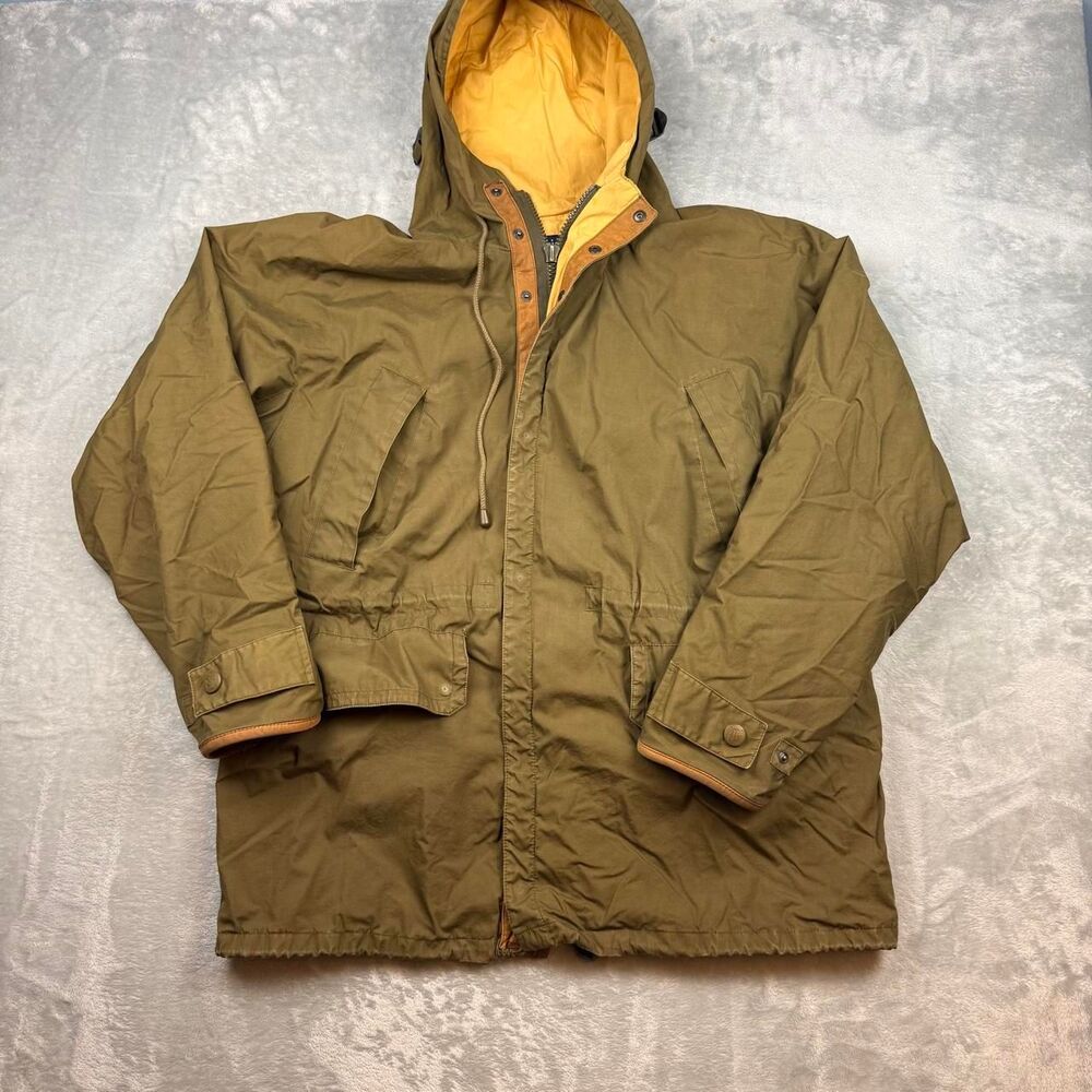 Nautica Men's Khaki and Green Jacket
